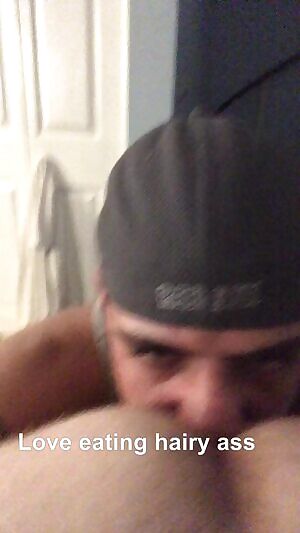 Love his hairy asshole
