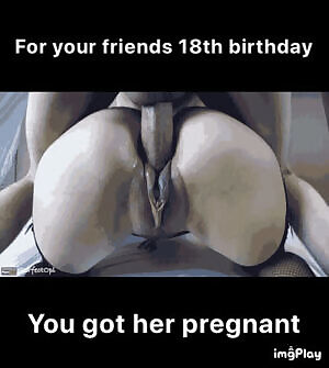 I think she likes her “present”.