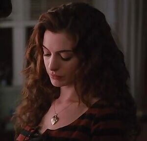 Anne Hathaway about to go down on you