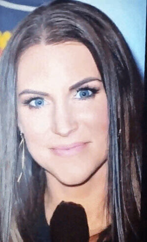 Covered Stephanie McMahon In my dick juice