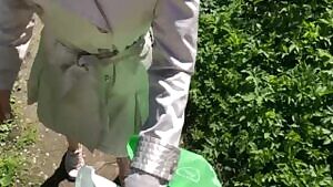 Russian Stepmom make love with her stepson