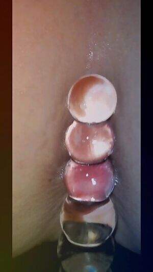 getting stretched by my favourite toy 😈