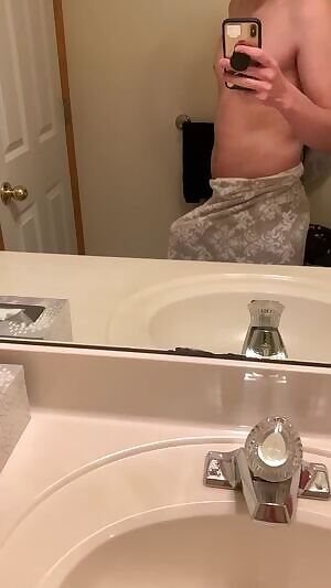 my first time making a mess on myself