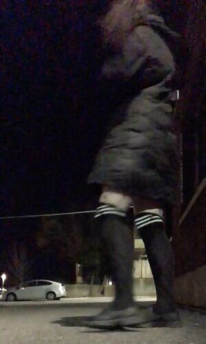 Finding well lit alleys to expose myself