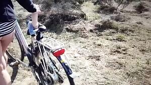 The new safety gear on bikes really make sure you don't fall off the seat