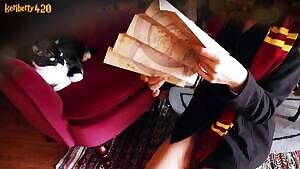 Myself as Hermione doing *very naughty things*