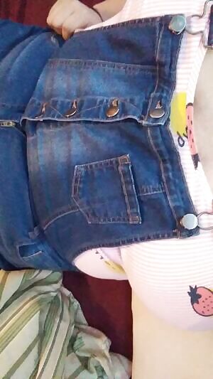 Playing in suspenders 🍓Sweet & Naughty😈