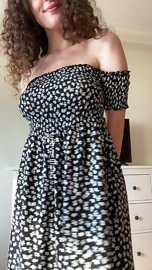 Sundresses can really hide a lot :)