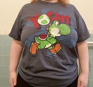 Yoshi hiding my goodies