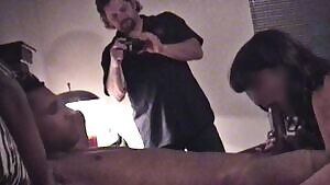 Busty SlutWife Sucking BBC As Her Cuckold Takes Pics *Turn Audio On*