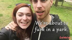 They just fucked in a park.