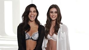 Taylor Hill & Sara Sampaio are such perfect sluts. Imagine how well they can ride cock.