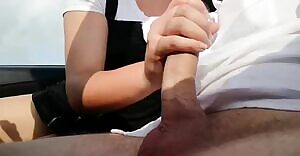 Emptying him in the car, sound on please