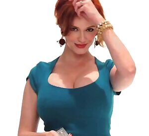 How roughly would you facefuck Christina Hendricks?