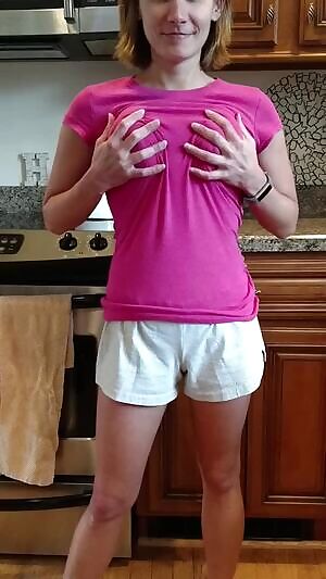 Playing in the kitchen