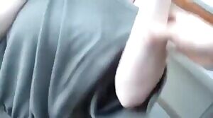 Girlfriend Giving Public Blowjob In Front Of Car While Talking On Phone