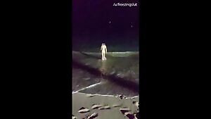 Running around Waikiki naked