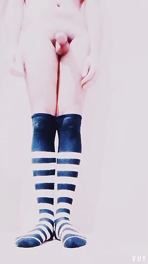 My mom's socks are way too short! I think I need my own...