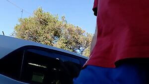 Kinda risky to go commando in this shorts, but I couldn't help it