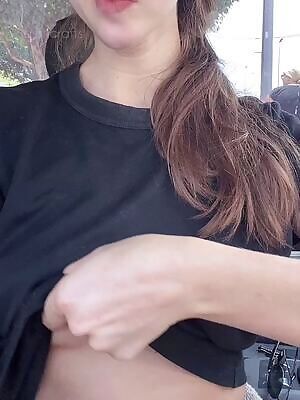 Thought I’d give the oldies a show today 😋 I locked eyes with the postman.. gave me such a rush