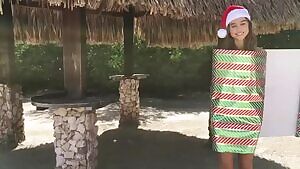 What would you do if you found Alexis Ren wrapped up for you?