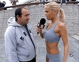 Funny reporter reveals too much