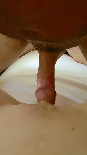 You can hear my pussy sucking and gripping his big cock... then he cums all over me! Don’t you girls love this view?!