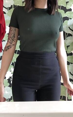 Titty drops are hard when you’re this perky!