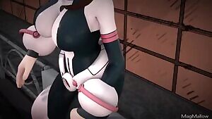 Uraraka Anal Creampie