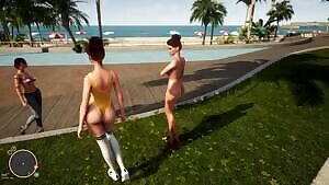 Sunbay City - Open World Adult 3D game