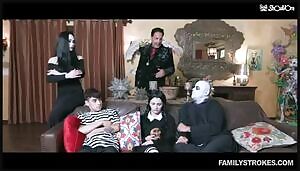 Kate Bloom, Audrey Noir - Addams Family Orgy
