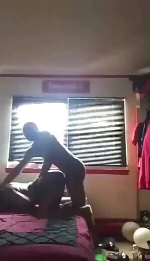 big ass ebony gets her guts rearranged by big cock