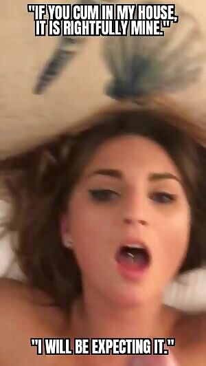 She loves it when your horny friends come over