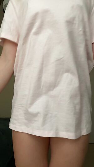 Can I tempt you with what’s under my big tshirt?