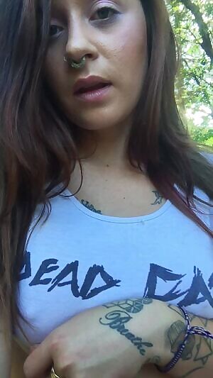 Do you like petite babes with big natural boobs? 💕 titty reveal