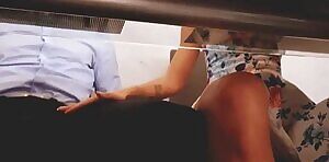 Nothing quite like under the table fun 🐺