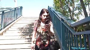 Creampie climax for American beauty