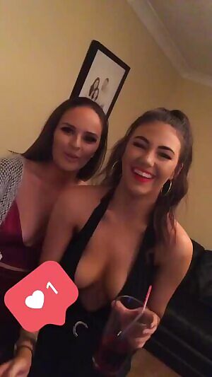 Titties barely contained