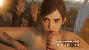The Last Of Us Ellie got jizzed POV