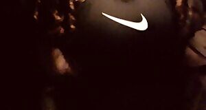 Heres a little tit drop to start your week off right 😉 Someone said I looked bigger than an H so I remeasured... anyone wanna guess how big they are now? All natural 21F