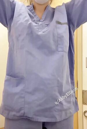 A rare instance of me wearing a bra at work...