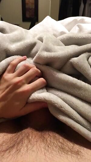 21. Teasing with my fat cock